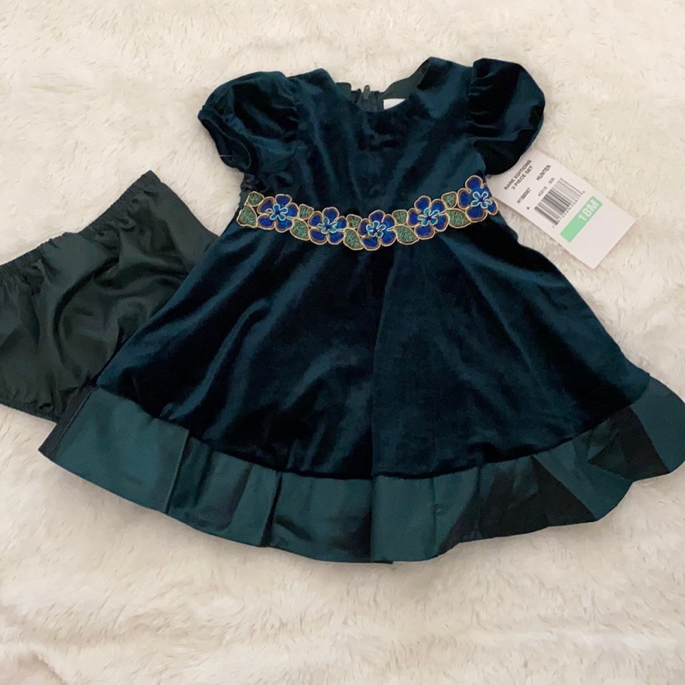 Rare Editions Floral Dress